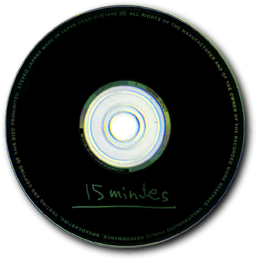 15minutes CD