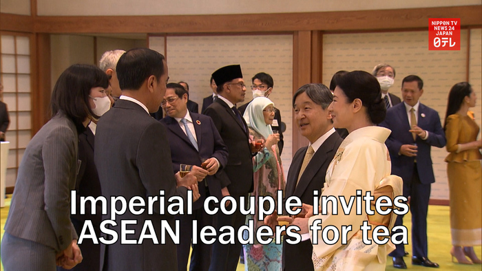 Japan's Imperial couple invites ASEAN leaders to Imperial Palace