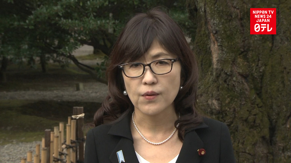Japanese defense minister visits Yasukuni Shrine