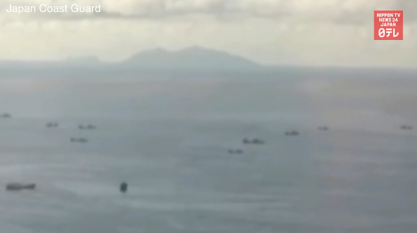 Video shows Chinese ships near Senkakus