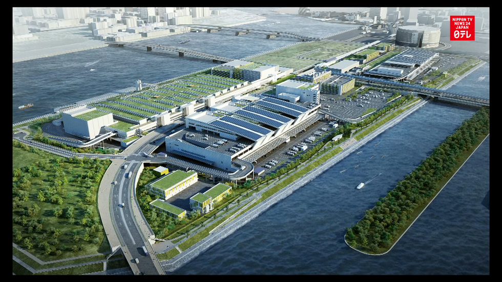 Future Tsukiji site unveiled