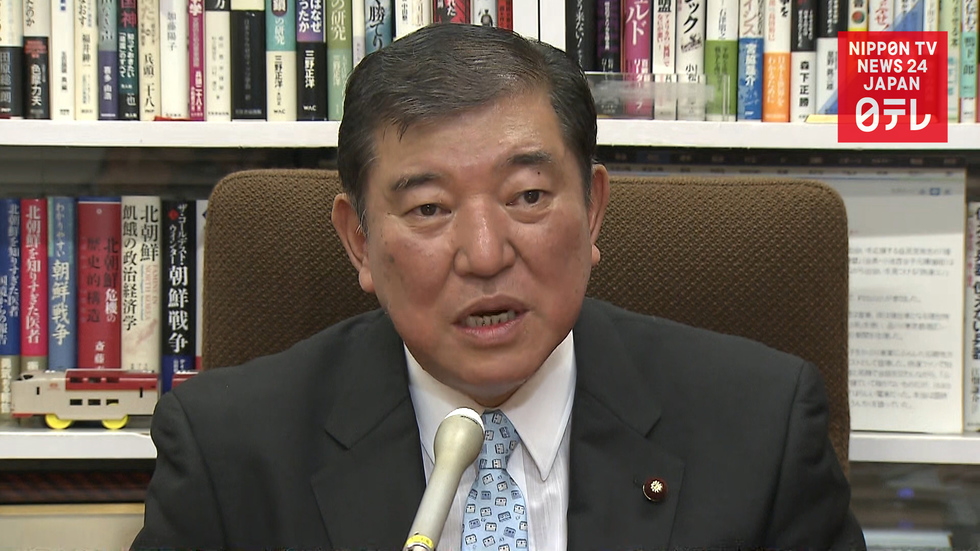Abe and Ishiba to face off in LDP election