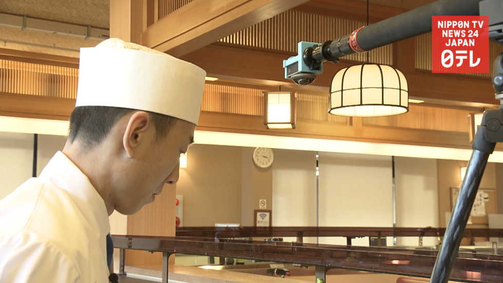 Virtual reality comes to sushi making 