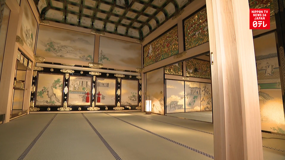Nagoya Castle's Honmaru Palace ready to reopen