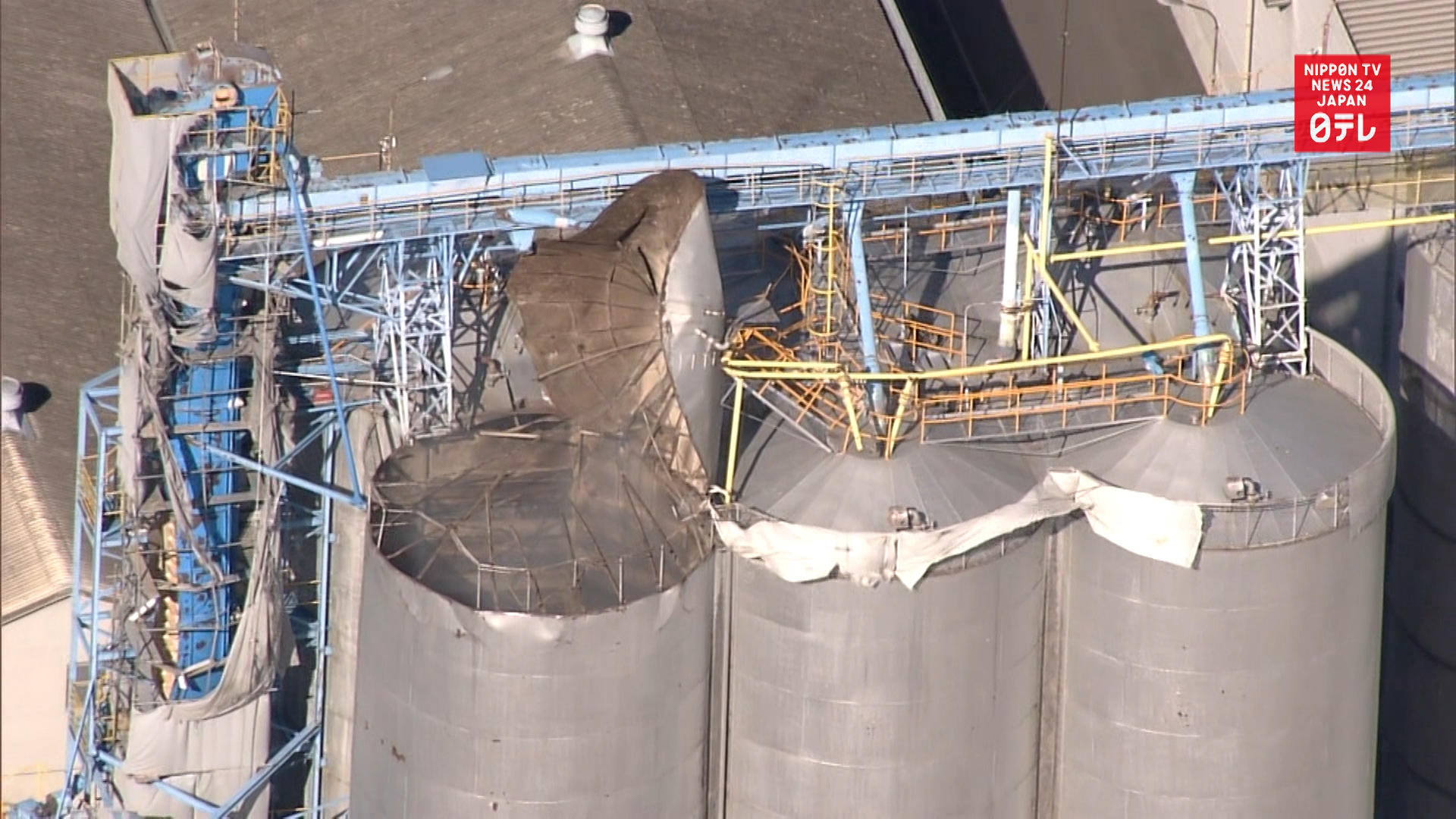 Explosion occurs at livestock feed plant