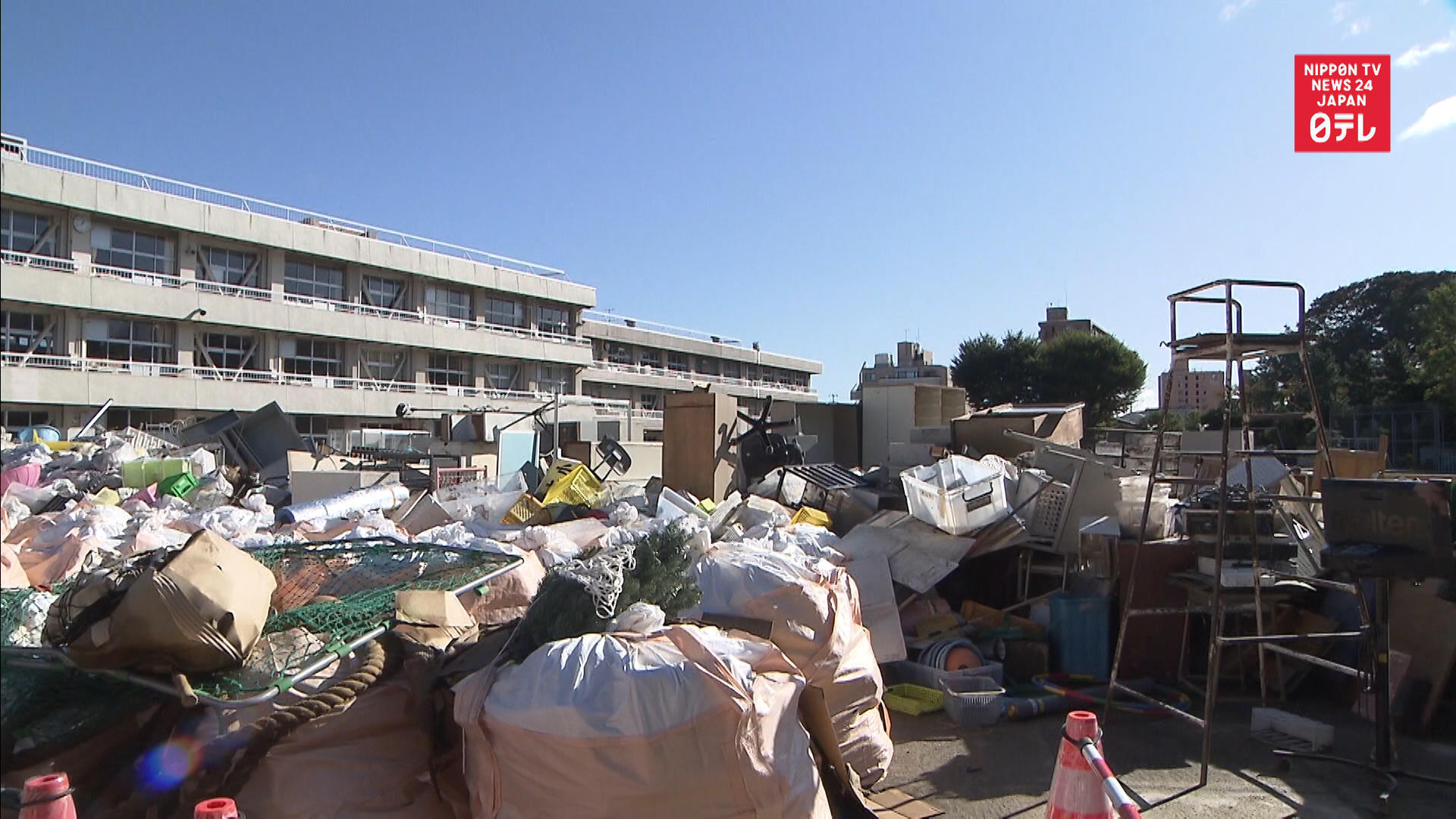 Flood-hit Fukushima schools resume classes