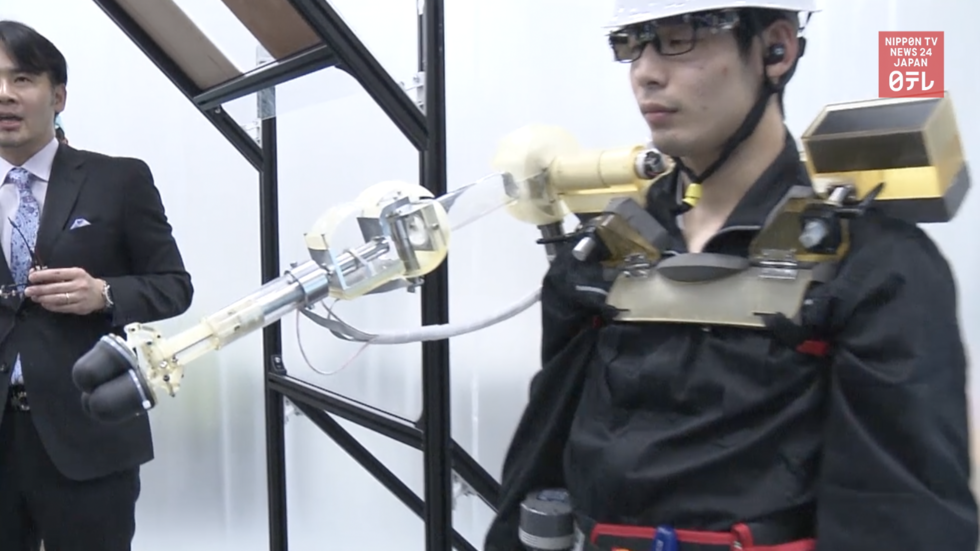 Panasonic unveils robotic assist arm 
