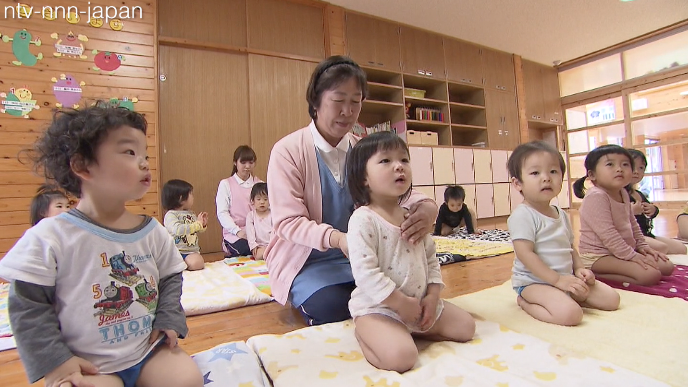 Tots learn the straight life at Fukuoka preschool
