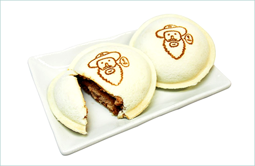 ポケットサンドたまとろメンチかつ~「かっこいいモネ。」焼印~