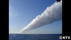 大自然の驚異ファイル５「最大１０００km以上！？巨大雲」