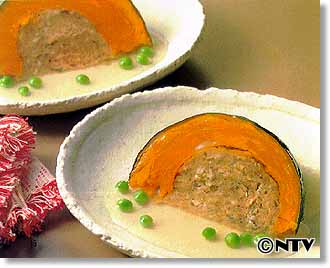 かぼちゃの肉詰めあんかけ キユーピー3分クッキング 日本テレビ