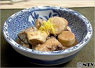 ぶりのアラと京芋のみそ煮 キユーピー3分クッキング 日本テレビ