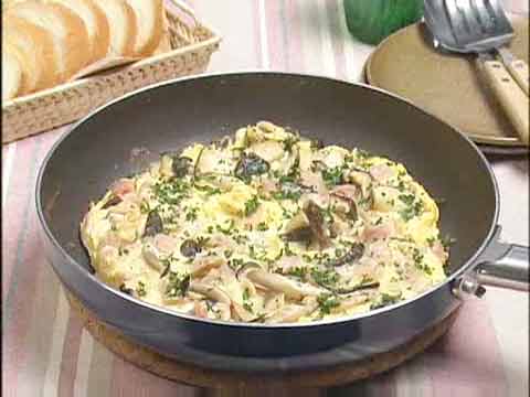 きのこと生ハムのオムレット｜キユーピー3分クッキング｜日本テレビ