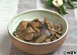 干し椎茸 ごぼう 豚肉の炒め煮 キユーピー3分クッキング 日本テレビ