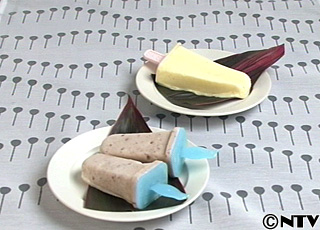 あずきミルクのアイスバー パイナップルヨーグルトのアイスバー キユーピー3分クッキング 日本テレビ