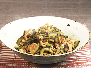 ゴーヤと豚肉の甘辛煮｜キユーピー3分クッキング｜日本テレビ