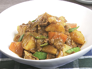 牛肉のカレー肉じゃが キユーピー3分クッキング 日本テレビ