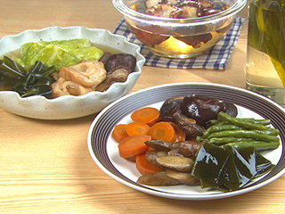 野菜と昆布のうま煮 巻きキャベツと早煮昆布 干し椎茸のおでん風 キユーピー3分クッキング 日本テレビ