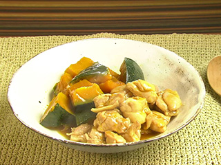 かぼちゃと鶏肉の甘辛煮 キユーピー3分クッキング 日本テレビ