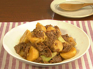 牛肉と里芋の煮もの キユーピー3分クッキング 日本テレビ