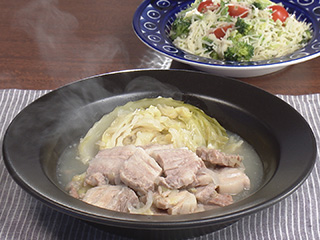 豚バラとキャベツのビネガー煮 キユーピー3分クッキング 日本テレビ
