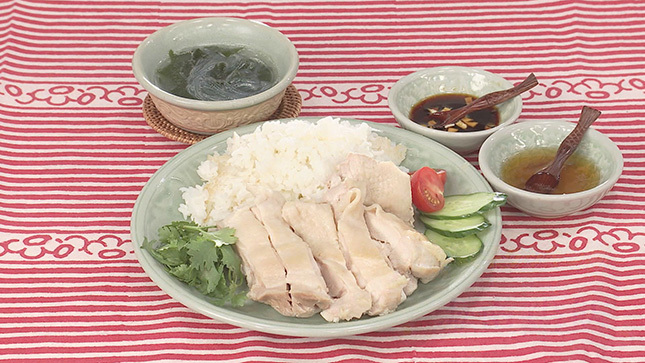 海南鶏飯 キユーピー3分クッキング 日本テレビ