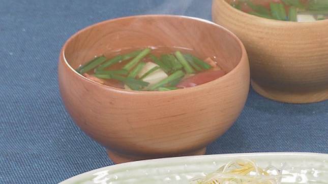 豆腐 にら トマトのスープ キユーピー3分クッキング 日本テレビ