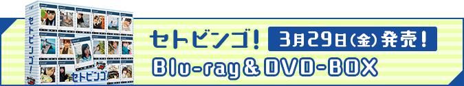 セトビンゴ！ Blu-ray&DVD BOX 3月29日発売！
