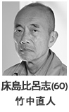 床島比呂志(60) 竹中直人