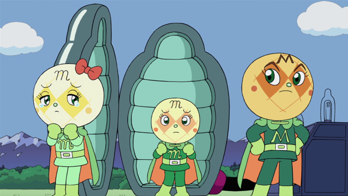 アンパンマン セル画 メロンパンナちゃん クリームパンダ しょく