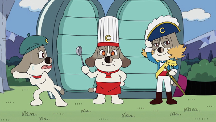 めいけんチーズと3ばいカマンベールくん』『ばいきんまんとあきかぜ