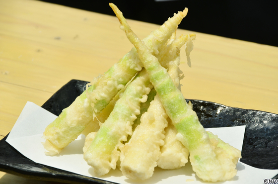 月山筍の天ぷら レシピブログ 満天 青空レストラン