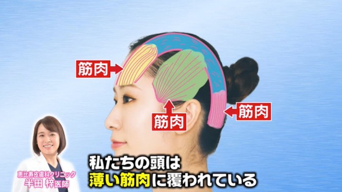 肩こり 頭痛 しわ たるみの原因にも 頭のコリ を改善 頭ほぐし 法を解説 バゲット 日本テレビ