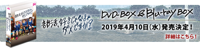 DVD-BOX&Blu-ray 2019年4月10日（水）発売決定！