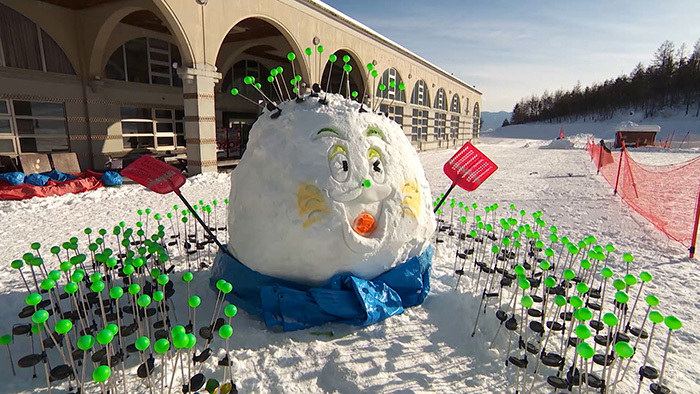 DASH ご当地PR課 ～雪玉を転がしてどこまで大きくできるのか？～｜ザ