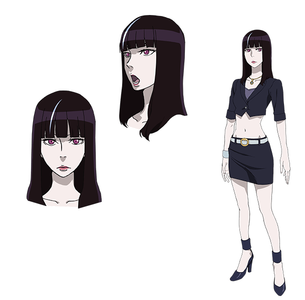 黒髪の女