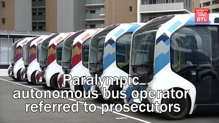 Toyota's autonomous bus operator referred to prosecutors