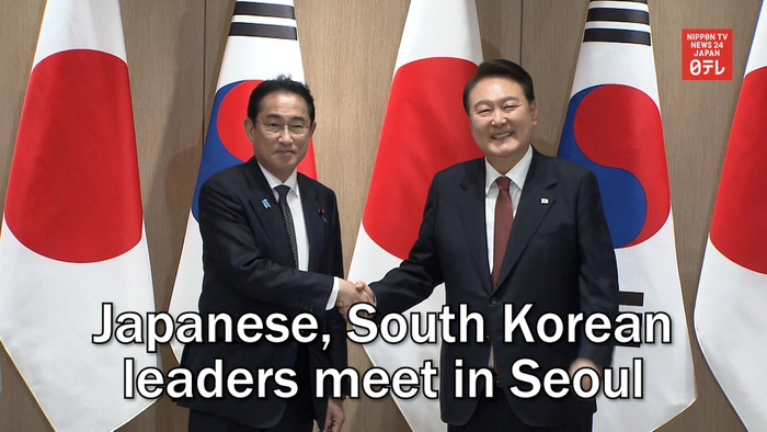 Japanese, South Korean leaders meet in Seoul