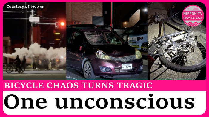 Teen critically injured after reckless bicycle stunt ends in crash