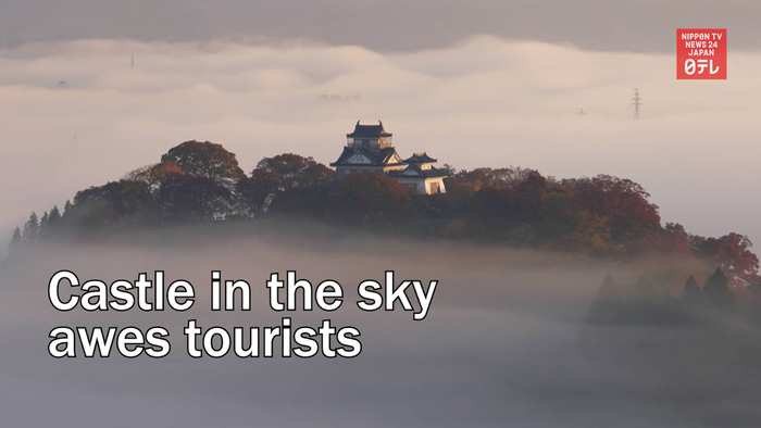 Castle in the sky awes tourists