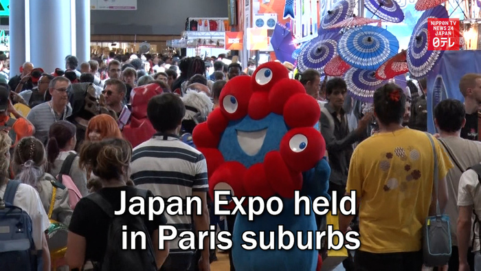 Japan Expo held in Paris suburbs