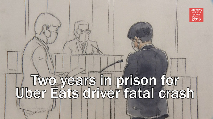 Prosecutors seek two years in prison for Uber Eats driver over fatal crash