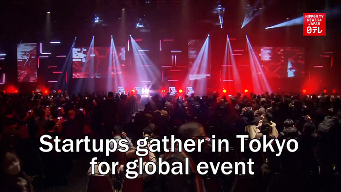 Startups gather in Tokyo for global event