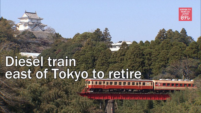 Diesel train east of Tokyo to retire