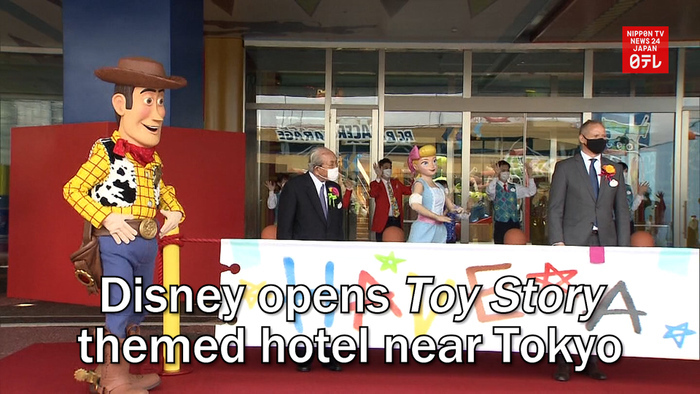 Disney opens Toy Story themed hotel near Tokyo