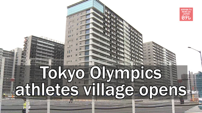 Tokyo Olympic athletes village opens