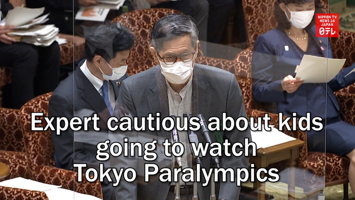 Expert cautious about kids going to watch Tokyo Paralympics