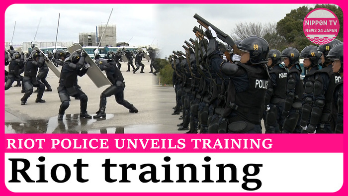 Metropolitan Police Department's new riot police unit unveils training