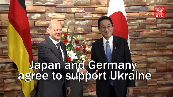 Japan and Germany agree to support Ukraine