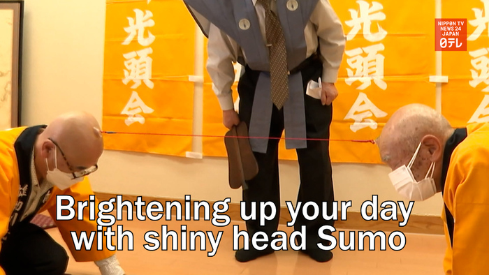 Brightening up your day with shiny head Sumo